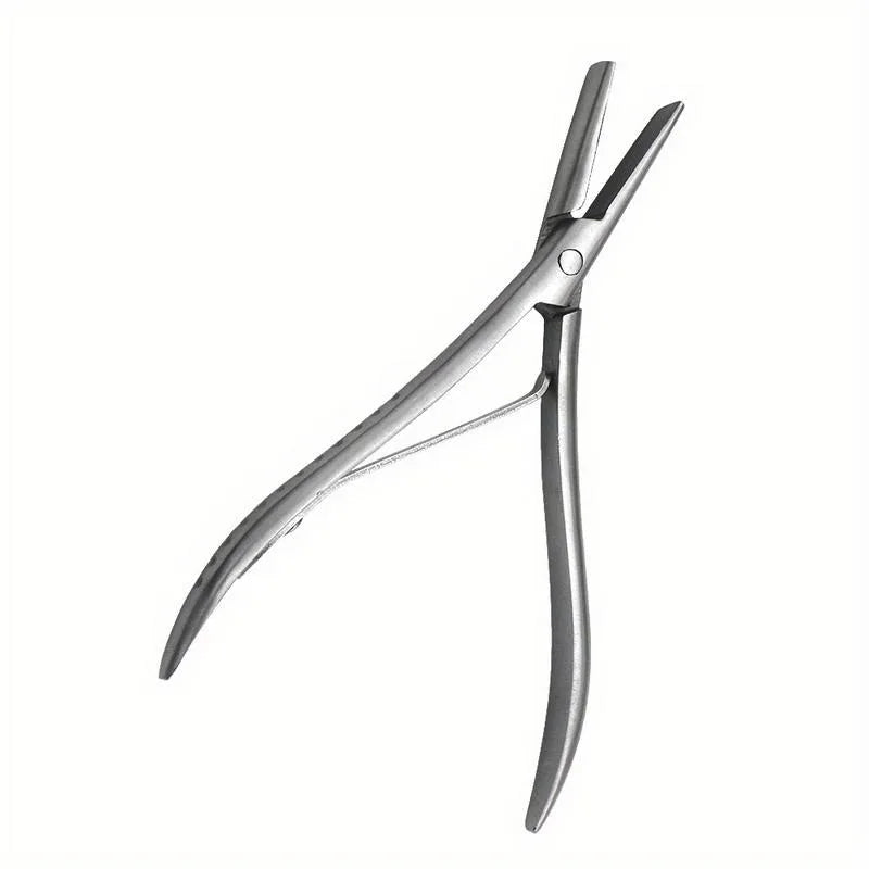 7" Flat Teeth Stainless Steel Hair Extension Plier – Keratin Tool Hair Extension Plier Babs 1pcs