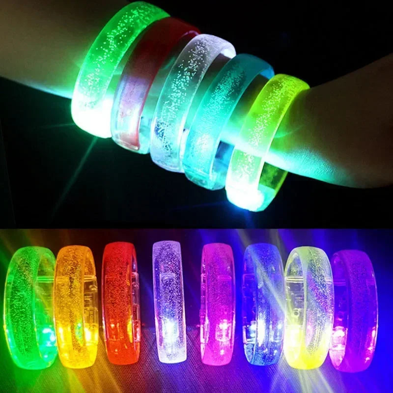 20pc Glow LED Bracelets – Party Favors for Kids & Adults LED Party Bracelets Babs