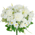 Silk Rose Artificial Flower Bouquet for Wedding & Home Decor Artificial Flower Bouquet Babs color 1 1 piece