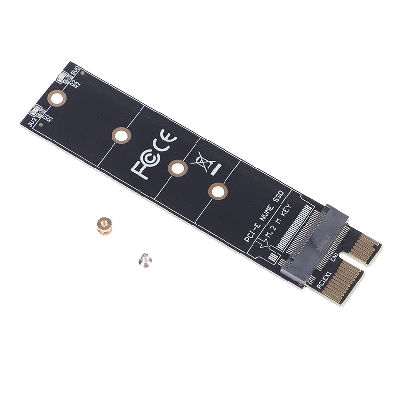 PCIe X1 to M.2 NVMe SSD Adapter – M Key Riser Card SSD Adapter Card Babs