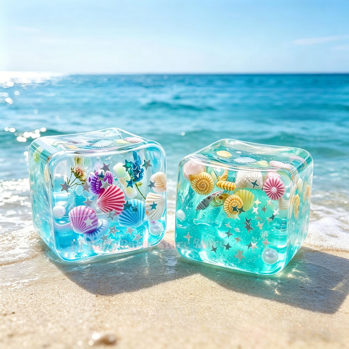 Ocean Shell Slow Rising Squishy Sensory Fidget Toy – Mochi Ball Squishy Fidget Toy Babs