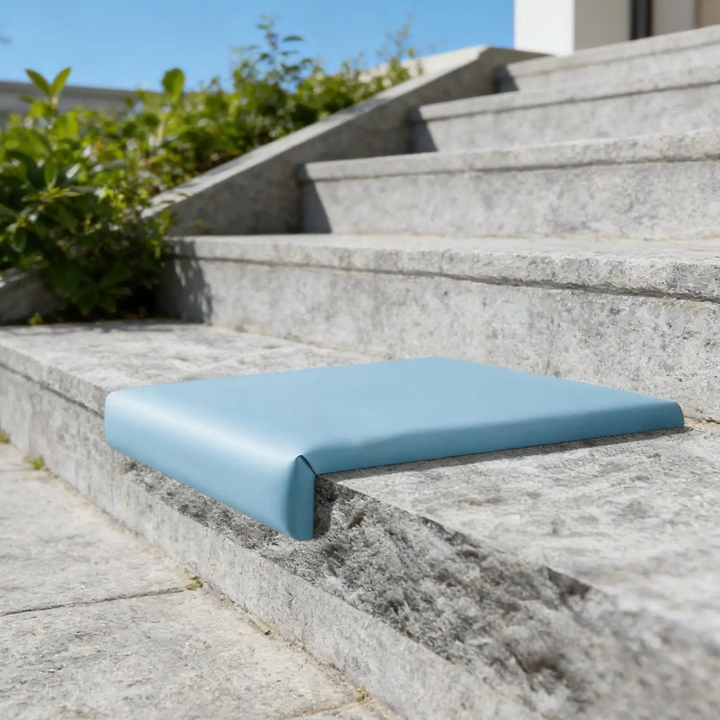 L-Shaped Corner Cushion – Pool Edge, Stair & Bay Window Seat Corner Seat Cushion Babs