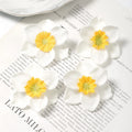 Narcissus Silk Artificial Flowers 10/20Pcs – Wedding & Home Decor Artificial Silk Flowers Babs White 10Pcs