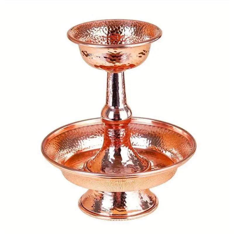 Tibetan Copper Offering Cup – Buddhist Water Bowl for Meditation Ritual Offering Bowl Babs