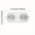 2-Grid Diamond Ball Silicone Candle Mold | Geometric DIY Silicone Candle Mold Babs 1pc