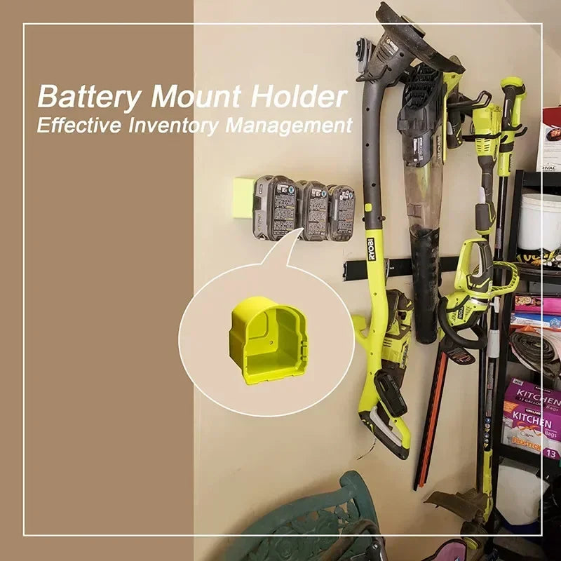 Ryobi 18V Battery Adapter Drill Mount & Tool Holder Bracket Tool Holder Bracket Babs