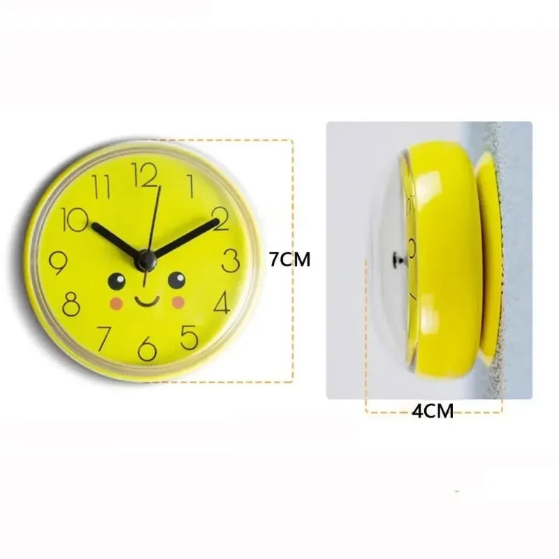 Cute Bear Mini Suction Cup Desk Clock | Bedroom Home Decor Decorative Desk Clock Babs
