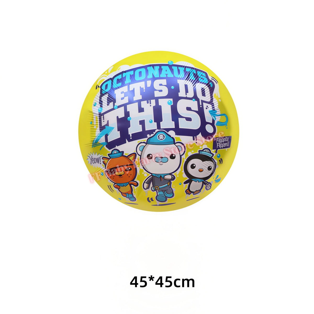Octonauts Birthday Foil Balloons – Baby Shower Party Decor Party Foil Balloons Babs 1pc balloon 5