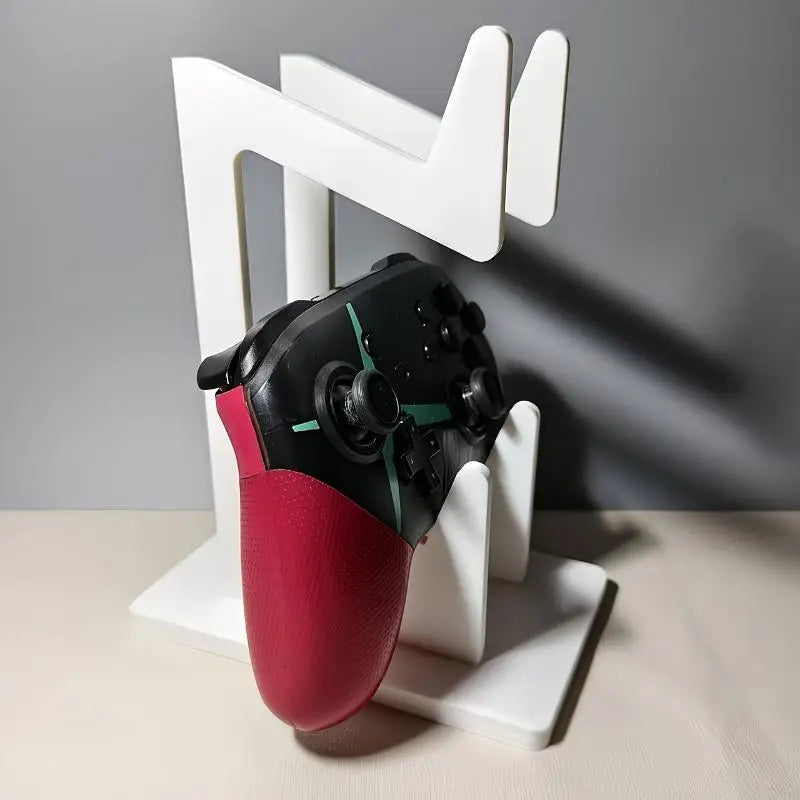Dual-Layer Game Controller Stand – Desktop & TV Holder Controller Storage Stand Babs