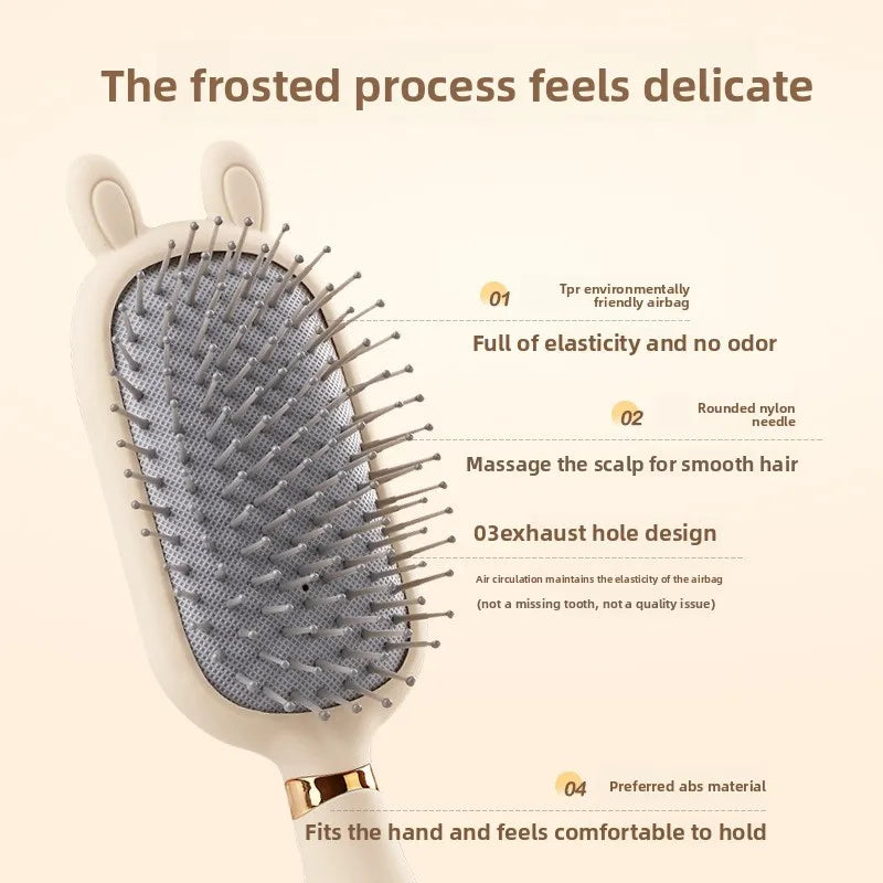 Cushion Hair Brush – Detangling Scalp Massage Comb for Women Cushion Hair Brush Babs