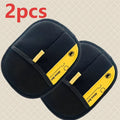 2-Piece Double-Sided Pet Hair Removal & Grooming Gloves Pet Grooming Gloves Babs black