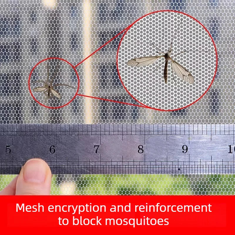 DIY Self-Adhesive Window Screen Anti-Insect Mesh Net 1.5×2M Window Screen Mesh Babs