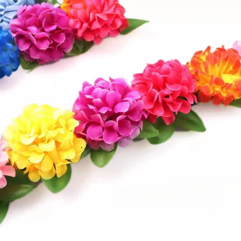 10pcs Artificial Flower Headbands – Floral Wreath Hair Bands Floral Wreath Headband Babs