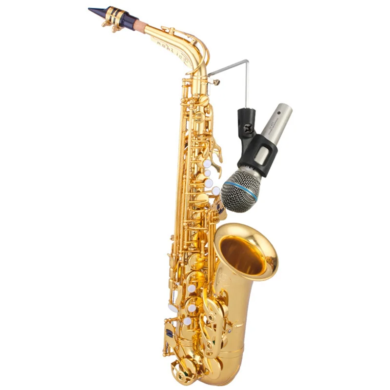 Saxophone Microphone Clip Universal Clamp Mount for Sax Microphone Clip Mount Babs
