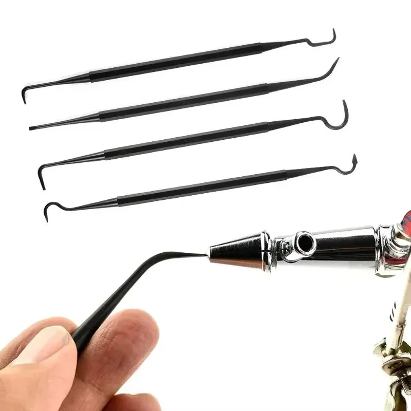 4-Piece Car Detailing Pick & Hook Cleaning Tool Set Auto Detailing Tools Babs