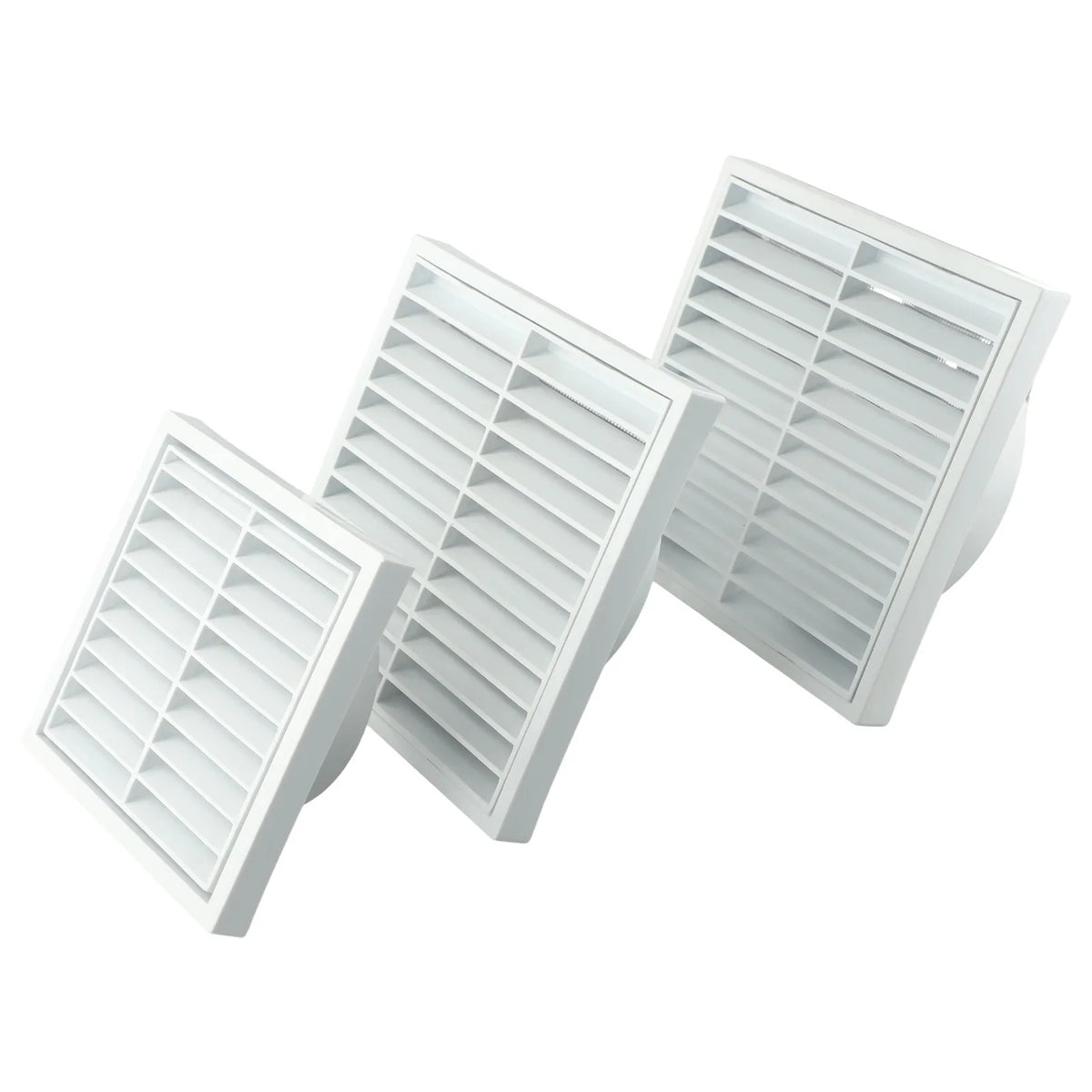 Plastic Ventilation Grille with Steel Mesh – Wall & Duct Vent Ventilation Grille Babs