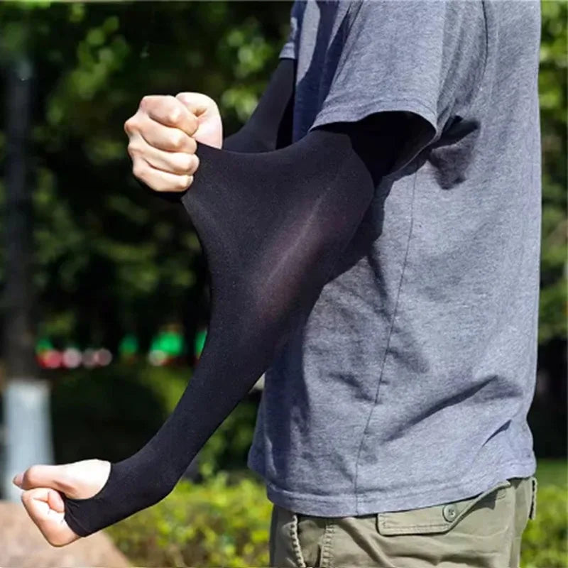 UPF 50+ Sun Protection Arm Sleeves – Cooling UV Block Sleeves UV Arm Sleeves Babs