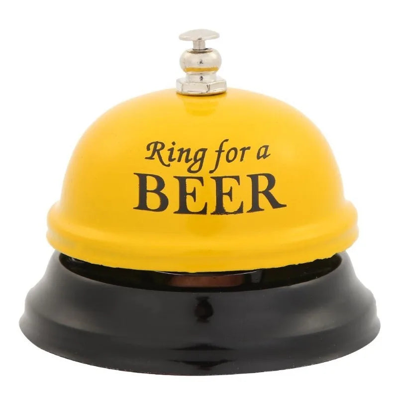Metal Service Call Bell for Bar, Hotel & Restaurant Counter Service Call Bell Babs Yellow