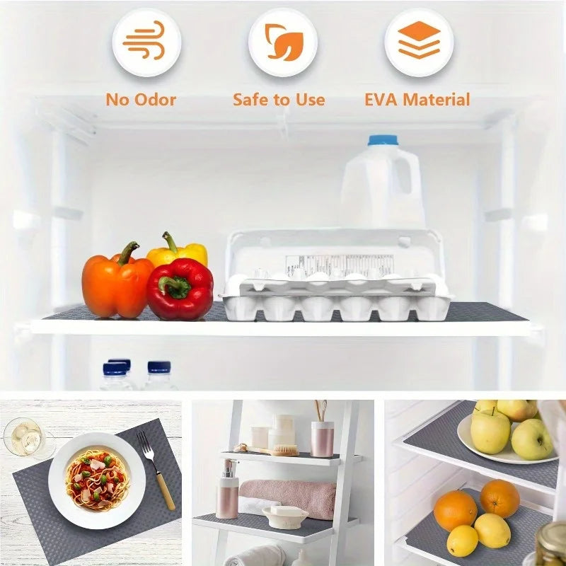 EVA Waterproof Shelf Liner for Kitchen Cabinets & Drawers Kitchen Shelf Liner Babs