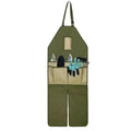 Gardening Apron with Multiple Pockets & Leg Protection Gardening Apron Babs light green