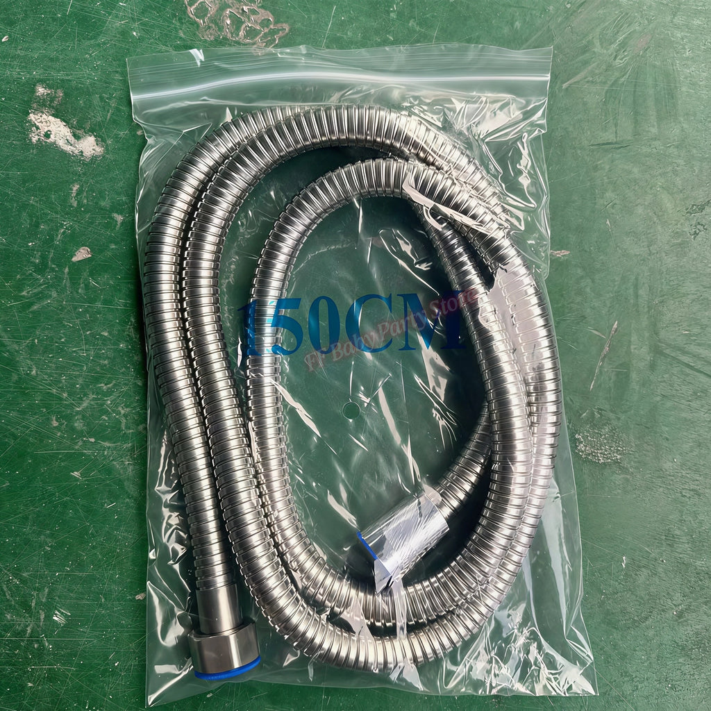 Flexible Stainless Steel Shower Hose – Waterproof Bathroom Pipe Shower Plumbing Hose Babs