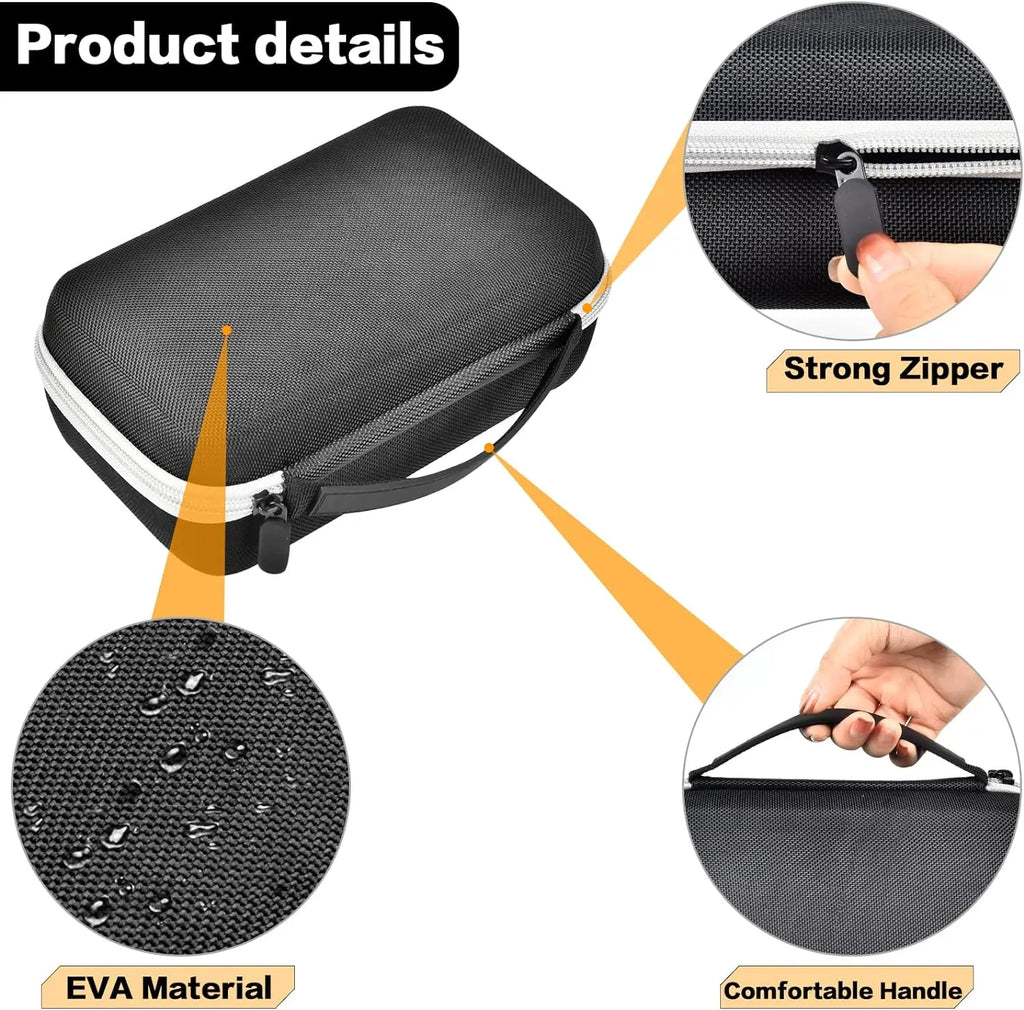 Hair Clipper Case – Barber Trimmer Storage Bag 9x5x3in Clipper Storage Bag Babs