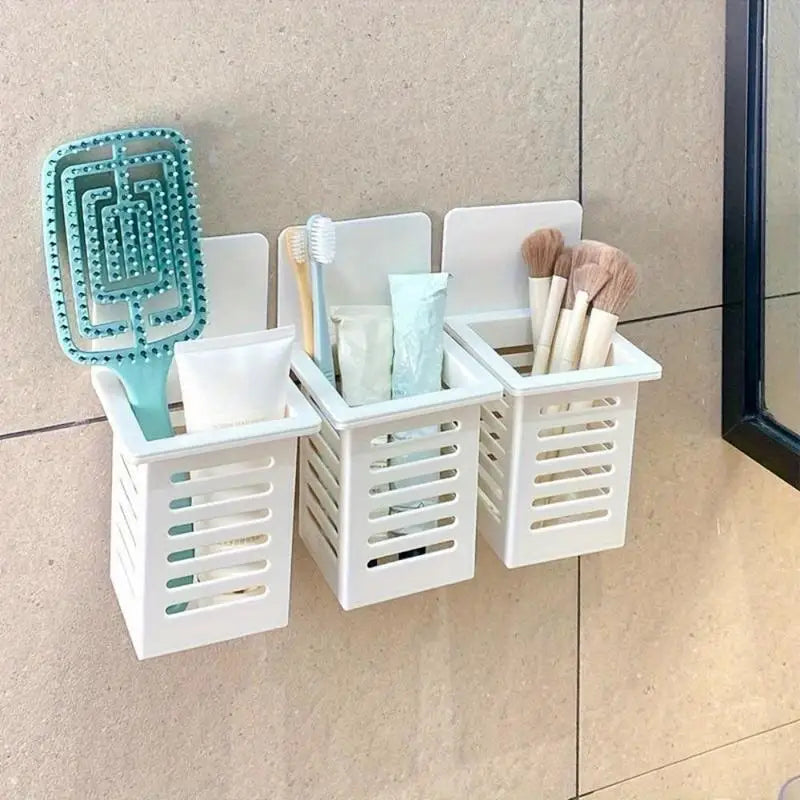 3-Pack Fish Tank Planting Basket Wall Mount Hanging Organizer Hanging Storage Basket Babs