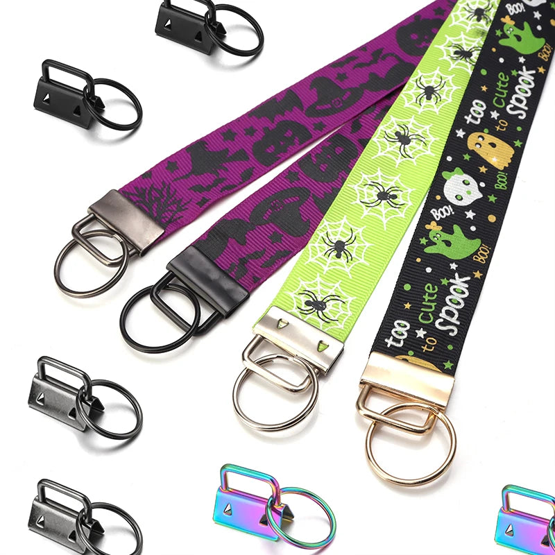 10pcs Metal Belt Clip Key Fob Foldover Connector DIY Hardware DIY Craft Hardware Babs