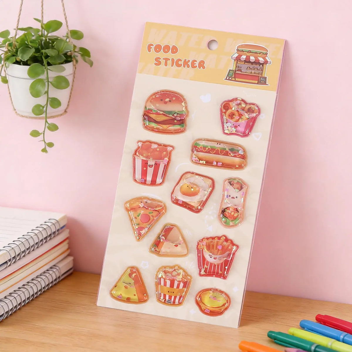 3D Embossed Cartoon Stickers for Kids, Teens & Laptops Decorative Stickers Babs