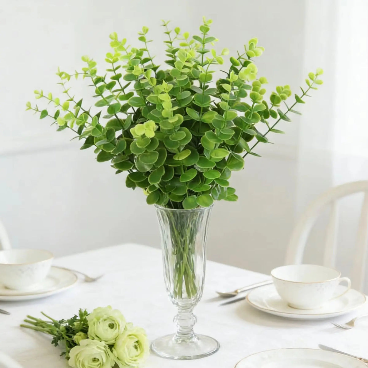 Artificial Eucalyptus Stems – Wedding, Wreath & Home Decor Artificial Leaf Stems Babs
