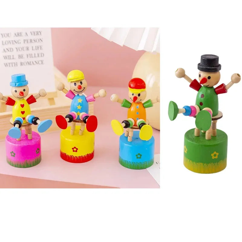 Wooden Finger Puppet Animal Toy – Party Favors for Kids Finger Puppet Toy Babs