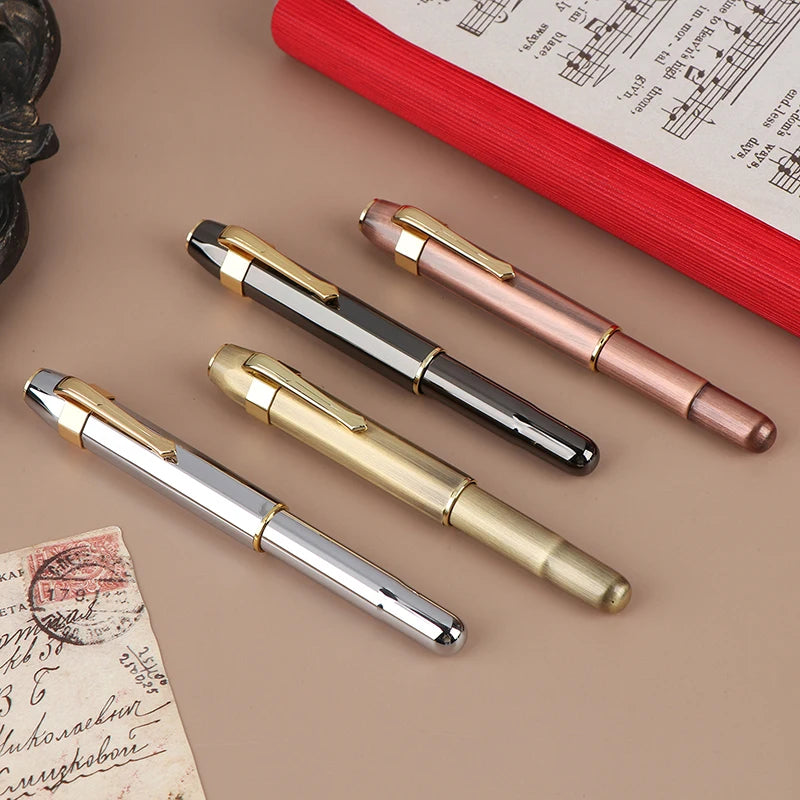 Antique Brass Pocket Rollerball Pen – Portable Gift Pen Rollerball Pen Babs