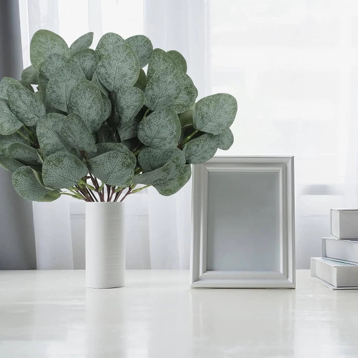 Faux Eucalyptus Branches – Wedding & Home Greenery Décor Artificial Greenery Branch Babs