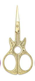 Guitar Pattern Dressmaker Shears – Stainless Steel Sewing Scissors Dressmaker Shears Babs Gold