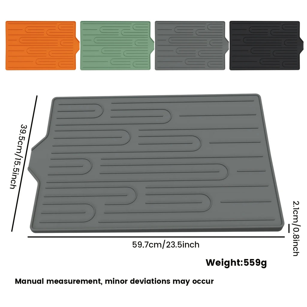 Silicone Dish Drying Mat – Heat-Resistant & Non-Slip Dish Drying Mat Babs