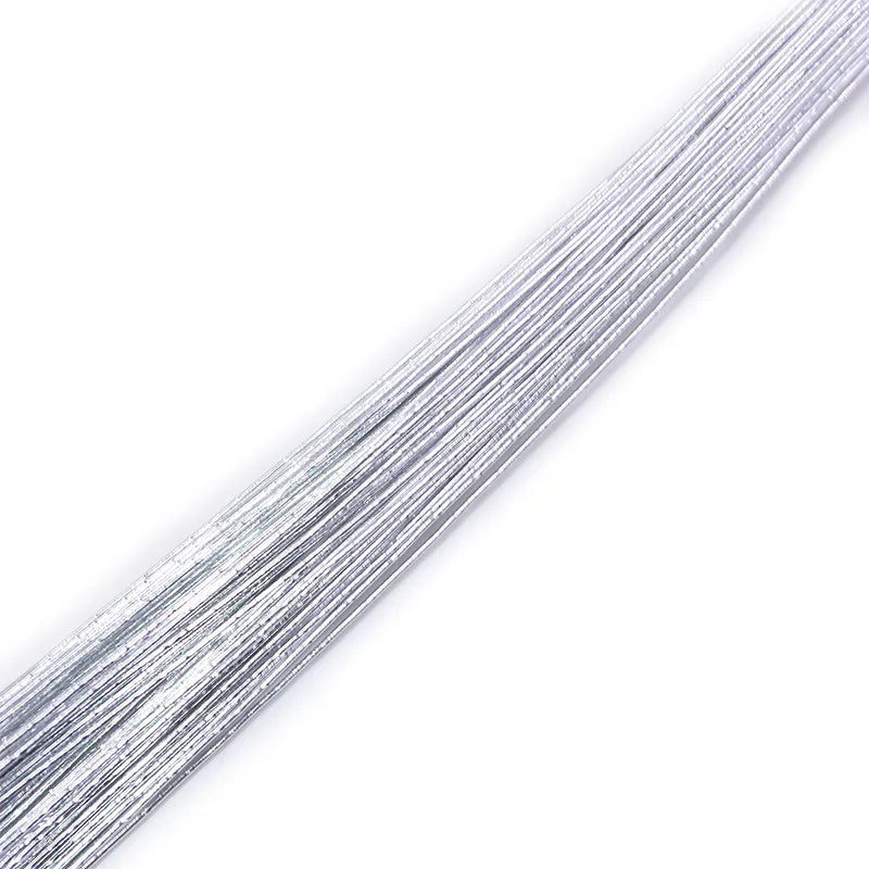 25Pcs 80cm Floral Iron Wire for DIY Nylon Flower Making Craft Floral Craft Wire Babs