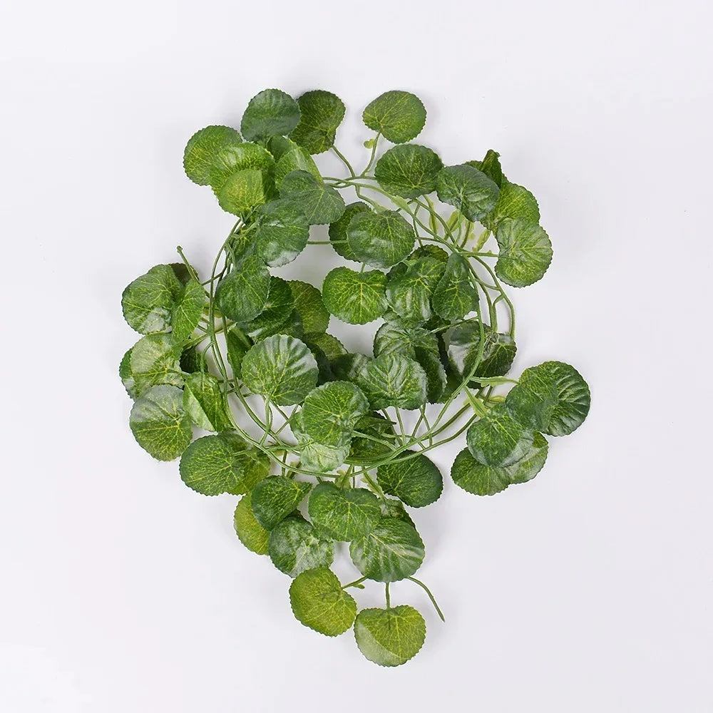 Green Ivy 210cm LED Light String Artificial Hanging Plant Decor Artificial Hanging Plant Babs Style 8-LED
