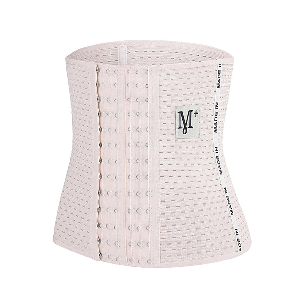Women's Underbust Waist Cincher Corset Belt Body Shaper Waist Cincher Shapewear Babs Beige L