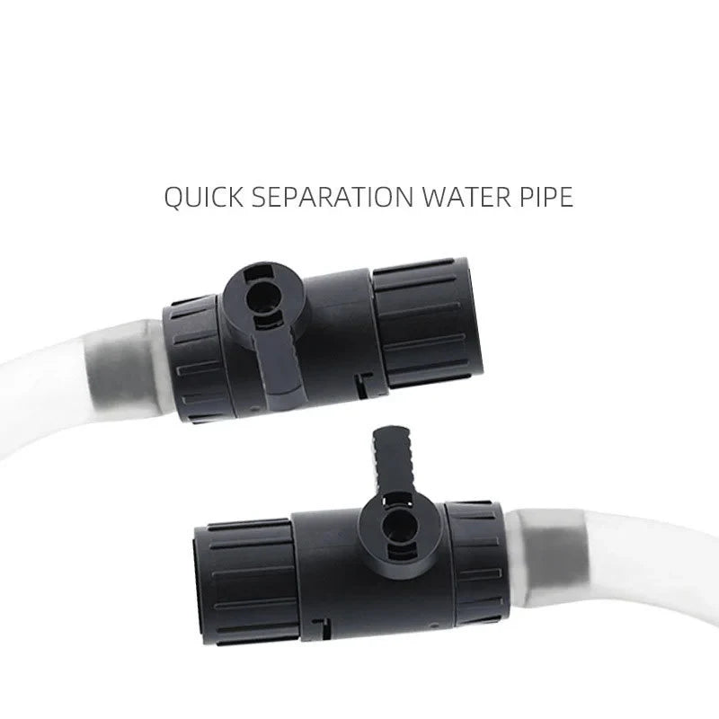 Aquarium Quick-Release Tap Connector | Fish Tank Hose Valve Aquarium Hose Connector Babs