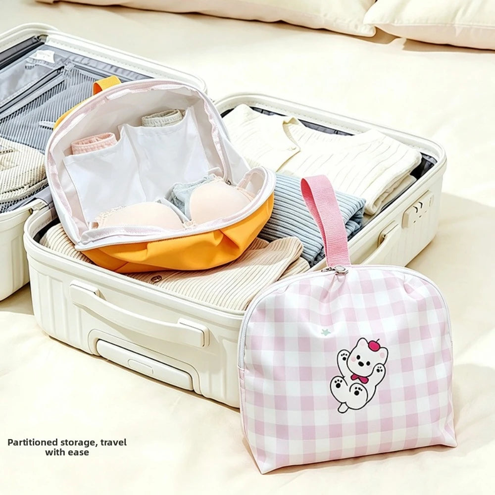 Cartoon Underwear Storage Bag – Large Packing Cube Organizer Clothing Storage Bag Babs