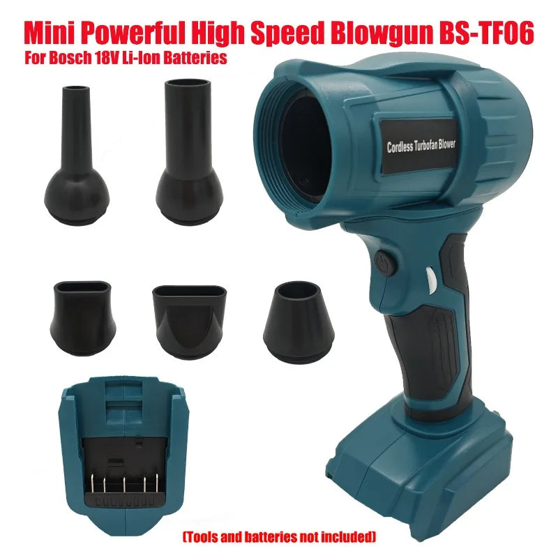 BS-TF06 Brushless 96000RPM Blow Gun for Bosch 18V Battery Cordless Turbo Blower Babs