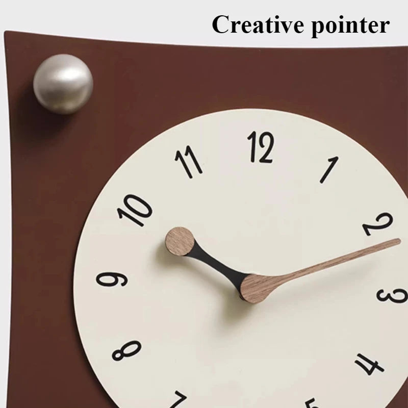 Luxury Nordic Floor Clock – Modern Metal & Acrylic Home Decor Floor Clock Babs