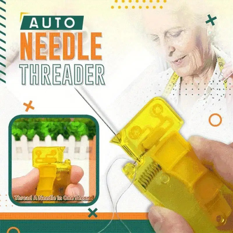 2pcs Auto Needle Threader – Easy DIY Sewing Tool Set Needle Threader Set Babs