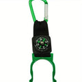 2PCS Carabiner Water Bottle Clip with Compass – Hiking Gear Carabiner Clip Babs 2pcs