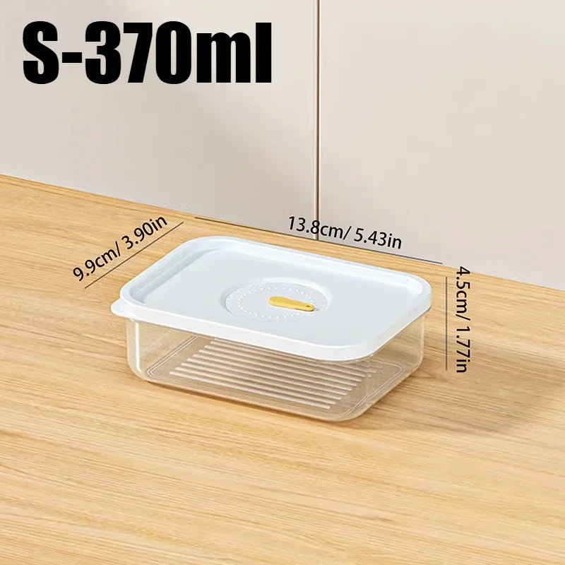 Lunch Meat & Cheese Keeper Container – Fridge Organizer Box Food Storage Container Babs S-1PCS