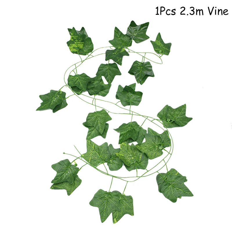 Jungle Safari Party Balloons – Green Latex & Foil Palm Leaf Set Party Balloon Set Babs 1pcs leaf vine 1 as picture