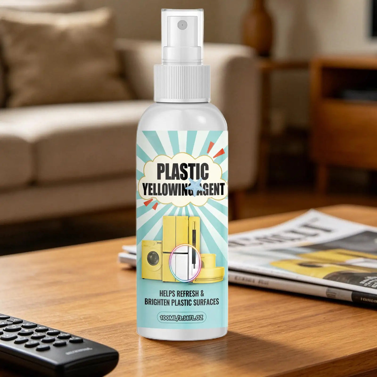 Plastic Anti-Yellowing Cleaner for Appliances – 100ml Kit Appliance Cleaner Babs