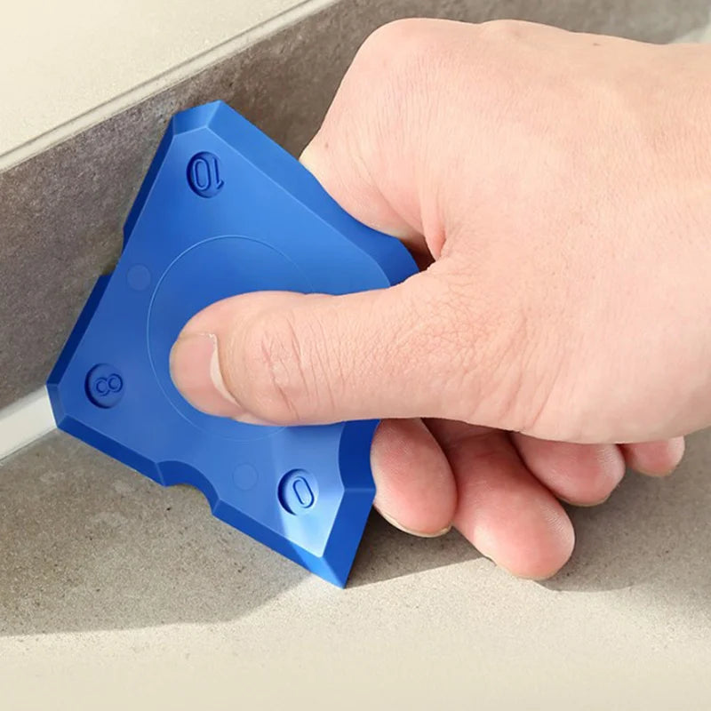 4-Piece Caulking Tool Set – Grout & Sealant Scraper Kit Caulking Tool Set Babs