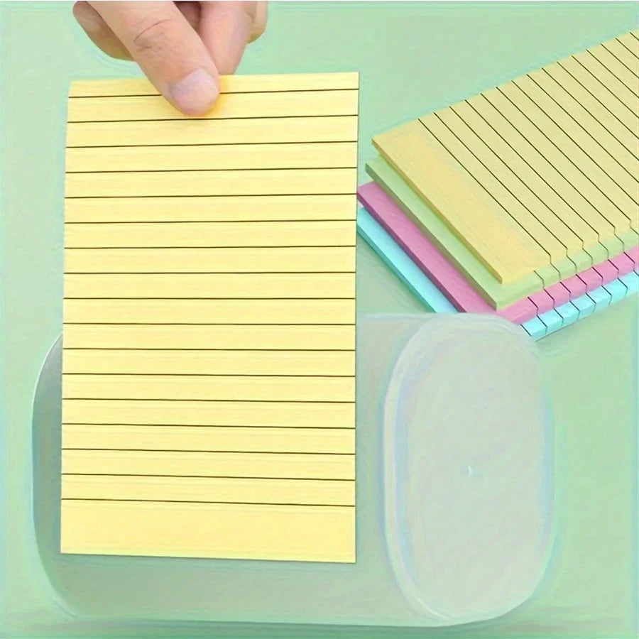 100/200 Sheet Pink Horizontal Note Paper Set – Memo Pads Memo Note Pad Set Babs