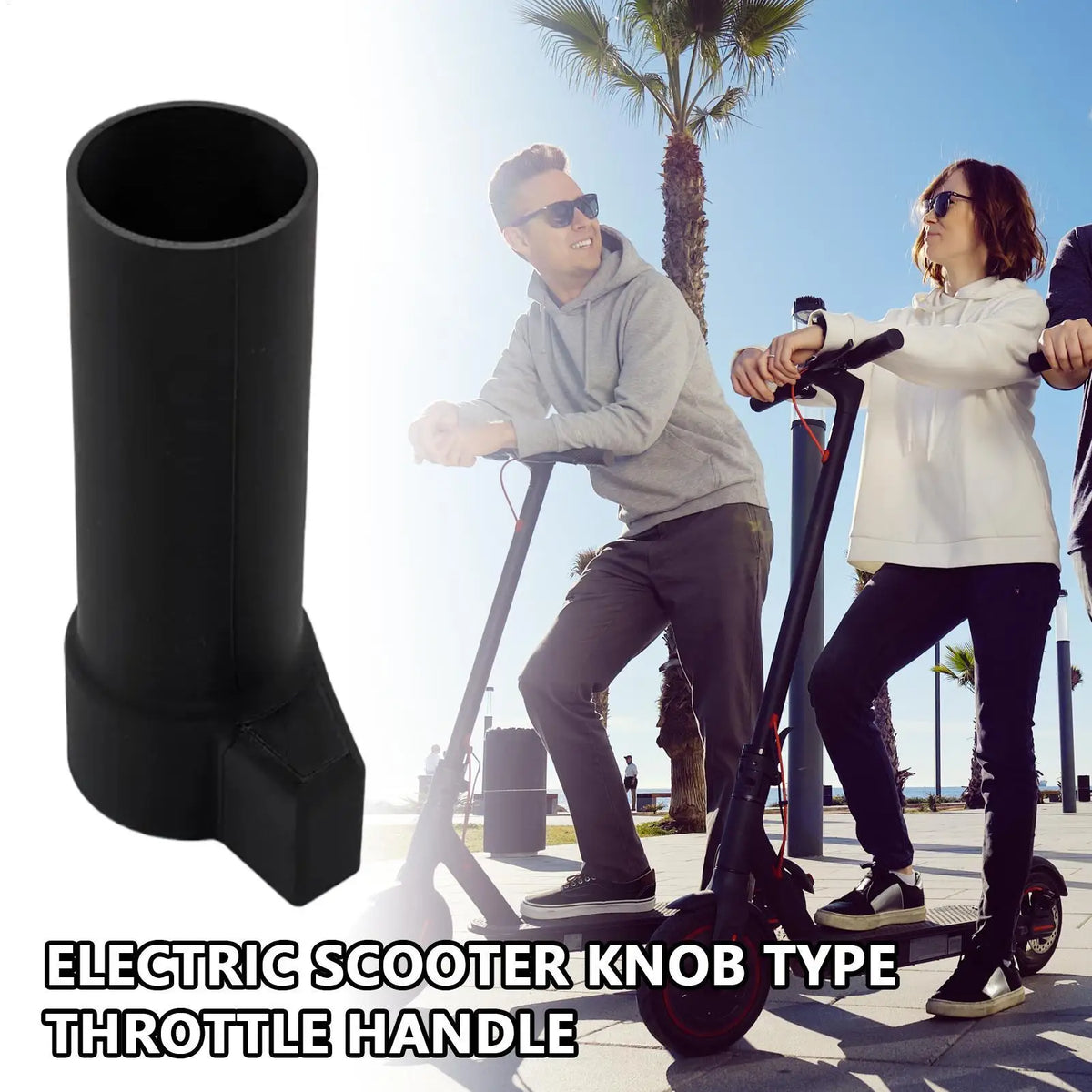 Electric Bike Throttle Grip – Anti-Slip Twist Controller for Scooters E-Bike Throttle Grip Babs